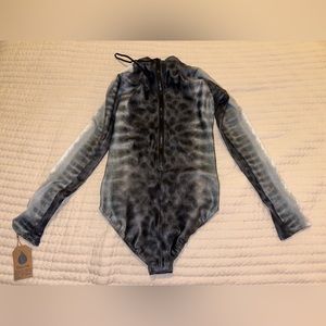 Waterlust Brand New Rashguard/One Piece Tiger Shark Print